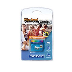 Transcend 1 GB CompactFlash Industrial Card TS1GCF45I 