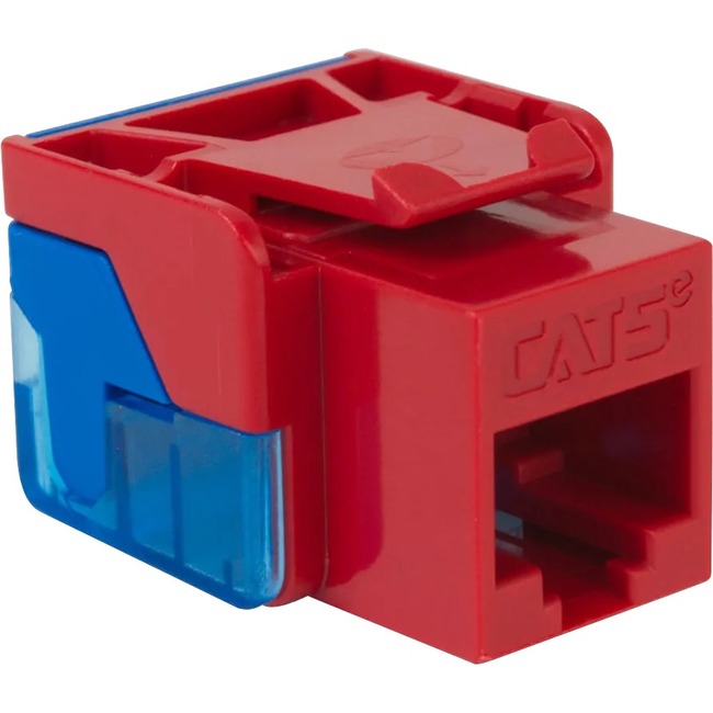 Red 25PK Cat5 Jack IC107E5CRD 
