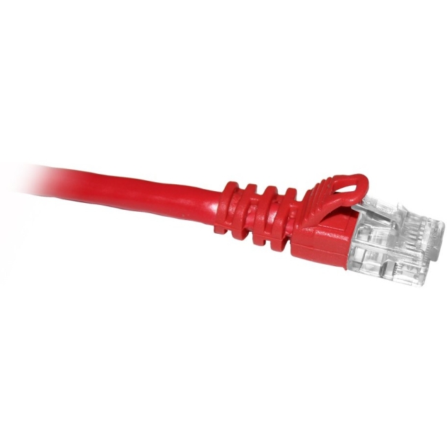 - 1 ft CAT 5e M M Axiom C5EMB-R1-AX Patch Cable booted RJ-45 red UTP to RJ-45 Molded - 1 ft CAT 5e M M Axiom C5EMB-R1-AX Patch Cable booted RJ-45 red UTP to RJ-45 Molded
