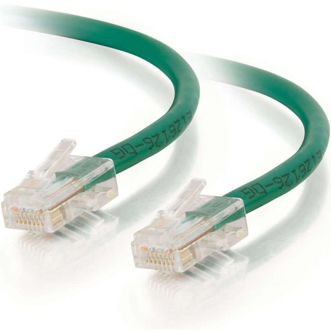 Green Snagless Boots 6.0-m GigaBase 350 CAT5e Patch Cable 20-ft.