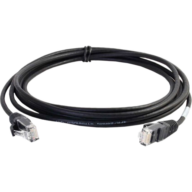 Rj-45 Male Network Patch Cable utp C2G 10ft Cat6 Snagless Unshielded Black Rj-45 Male 10f 