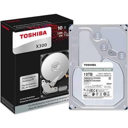 Toshiba Unveils the 18 Tb N300 and X300 Pro Series Hard Drives